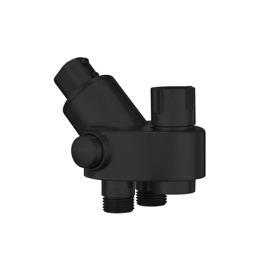 Shower Arm 3-Way Diverter For Rain Shower Head & Handheld Shower Head