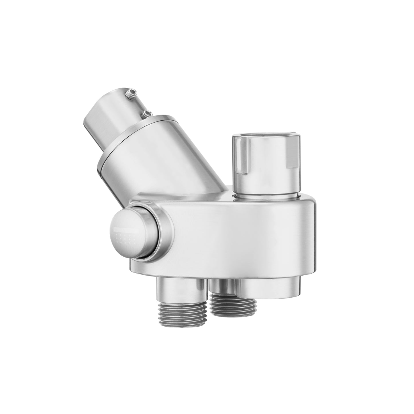 Shower Arm 3-Way Diverter For Rain Shower Head & Handheld Shower Head