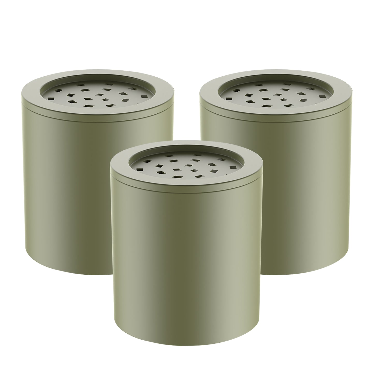 20-Stage Replacement Filter, Remove Heavy Metals, Chlorine & More – High Output, Enhanced Filtration for Healthier Skin and Hair, 3-Pack