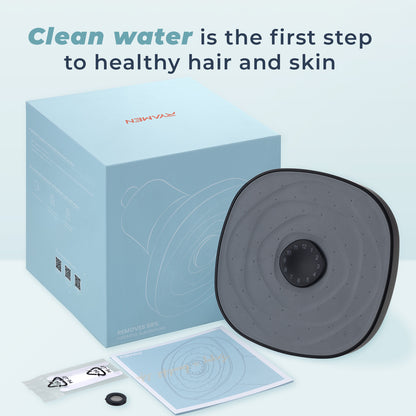 Ryamen Flitered Rain Shower Head (Black/White/Brushed Nickle)